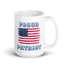 Load image into Gallery viewer, Proud Patriot American Flag Mug
