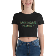 Cargar imagen en el visor de la galería, American Patriot Women’s Crop Tee - Real Tina 40