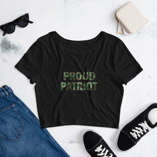 Charger l'image dans la galerie, Proud Patriot Women’s Crop Tee