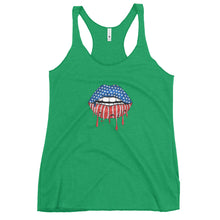 Charger l'image dans la galerie, American Lips Women's Racerback Tank
