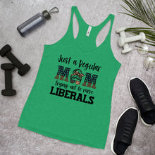 Cargar imagen en el visor de la galería, MOM not raising LIBERALS Women's Racerback Tank