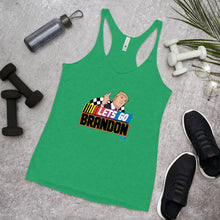 Charger l'image dans la galerie, Let’s go Brandon FJB Trump Women's Racerback Tank