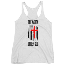 Charger l'image dans la galerie, One nation under god Women's Racerback Tank