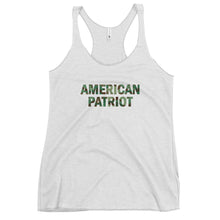 Cargar imagen en el visor de la galería, American Patriot Camo Women's Racerback Tank