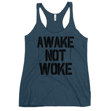 Charger l'image dans la galerie, AWAKE NOT WOKE Women's Racerback Tank
