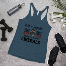 Cargar imagen en el visor de la galería, MOM not raising LIBERALS Women's Racerback Tank