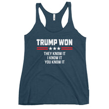 Charger l'image dans la galerie, TRUMP WON Women's Racerback Tank