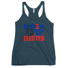 Cargar imagen en el visor de la galería, Biden Selected Not Elected Women's Racerback Tank