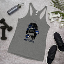 Charger l'image dans la galerie, Back The Blue Women's Racerback Tank