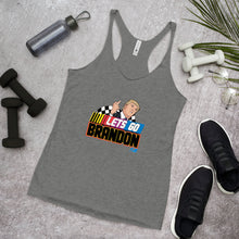 Charger l'image dans la galerie, Let’s go Brandon FJB Trump Women's Racerback Tank