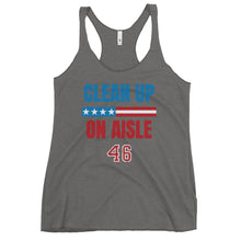 Cargar imagen en el visor de la galería, Clean up aisle 46 Women's Racerback Tank