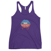 Charger l'image dans la galerie, American Lips Women's Racerback Tank