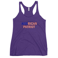 Cargar imagen en el visor de la galería, American Patriot Flag Women's Racerback Tank