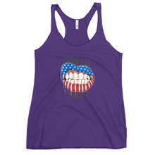 Charger l'image dans la galerie, American Lips with attitude Women's Racerback Tank