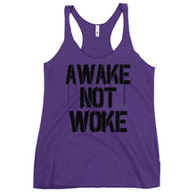Charger l'image dans la galerie, AWAKE NOT WOKE Women's Racerback Tank