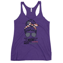 Cargar imagen en el visor de la galería, Moms Raising LIONS NOT SHEEP Women's Racerback Tank