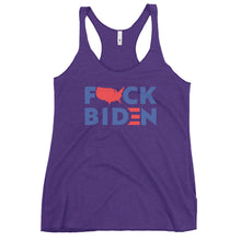 Charger l'image dans la galerie, F**K BIDEN Women's Racerback Tank