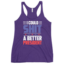 Cargar imagen en el visor de la galería, SH*T a better President Women's Racerback Tank