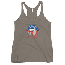 Charger l'image dans la galerie, American Lips Women's Racerback Tank