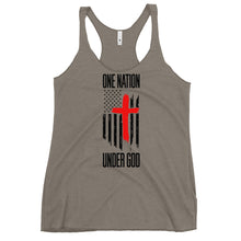 Charger l'image dans la galerie, One nation under god Women's Racerback Tank
