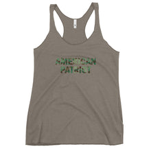 Cargar imagen en el visor de la galería, American Patriot Camo Women's Racerback Tank