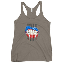 Charger l'image dans la galerie, American Lips with attitude Women's Racerback Tank
