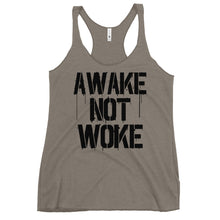 Charger l'image dans la galerie, AWAKE NOT WOKE Women's Racerback Tank