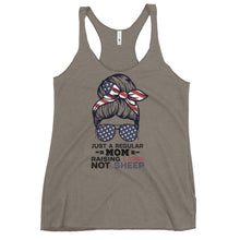 Cargar imagen en el visor de la galería, Moms Raising LIONS NOT SHEEP Women's Racerback Tank