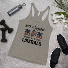 Cargar imagen en el visor de la galería, MOM not raising LIBERALS Women's Racerback Tank