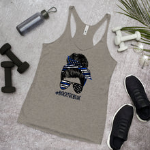 Charger l'image dans la galerie, Back The Blue Women's Racerback Tank
