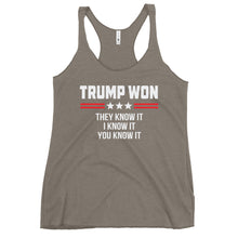 Charger l'image dans la galerie, TRUMP WON Women's Racerback Tank