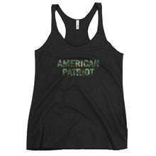 Cargar imagen en el visor de la galería, American Patriot Camo Women's Racerback Tank