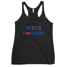 Load image into Gallery viewer, We’re F**ked Women's Racerback Tank