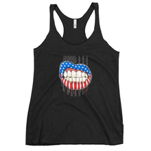 Charger l'image dans la galerie, American Lips with attitude Women's Racerback Tank