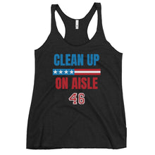 Cargar imagen en el visor de la galería, Clean up aisle 46 Women's Racerback Tank