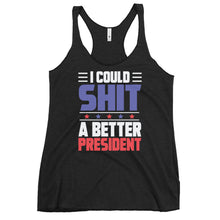 Cargar imagen en el visor de la galería, SH*T a better President Women's Racerback Tank
