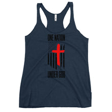 Charger l'image dans la galerie, One nation under god Women's Racerback Tank