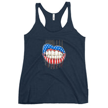 Charger l'image dans la galerie, American Lips with attitude Women's Racerback Tank