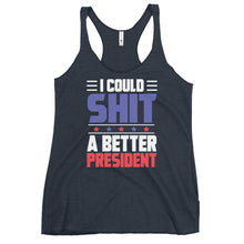Cargar imagen en el visor de la galería, SH*T a better President Women's Racerback Tank
