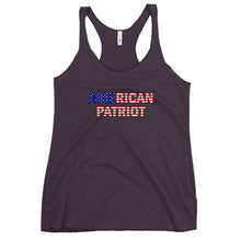 Cargar imagen en el visor de la galería, American Patriot Flag Women's Racerback Tank