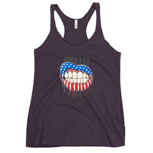 Charger l'image dans la galerie, American Lips with attitude Women's Racerback Tank