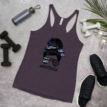 Charger l'image dans la galerie, Back The Blue Women's Racerback Tank