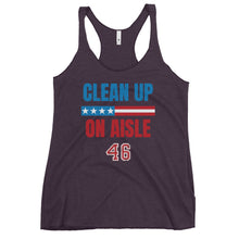 Cargar imagen en el visor de la galería, Clean up aisle 46 Women's Racerback Tank