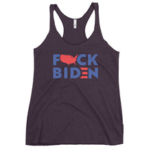 Charger l'image dans la galerie, F**K BIDEN Women's Racerback Tank
