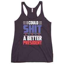 Cargar imagen en el visor de la galería, SH*T a better President Women's Racerback Tank