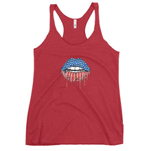 Charger l'image dans la galerie, American Lips Women's Racerback Tank