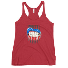 Charger l'image dans la galerie, American Lips with attitude Women's Racerback Tank