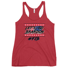 Charger l'image dans la galerie, Let’s go Brandon FJB Women's Racerback Tank