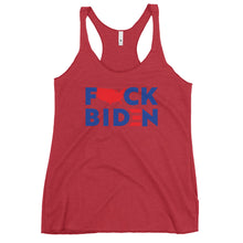 Charger l'image dans la galerie, F**K BIDEN Women's Racerback Tank