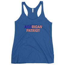 Cargar imagen en el visor de la galería, American Patriot Flag Women's Racerback Tank